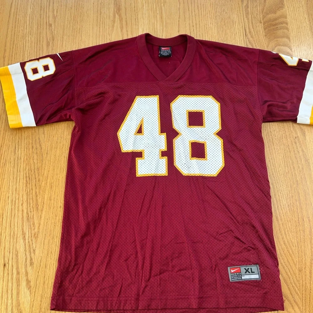 Washington Redskins Stephen Davis Vintage NFL Jersey Youth Kids XL Nike Team‎